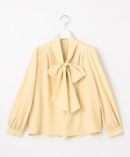 Feroux / フェルゥ シャツ・ブラウス | 【新色追加・洗える】ボリューム リボンタイ ブラウス | 詳細13