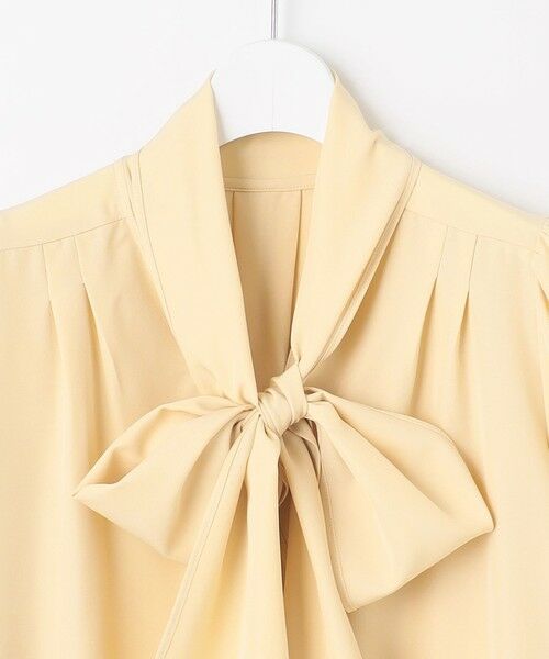 Feroux / フェルゥ シャツ・ブラウス | 【新色追加・洗える】ボリューム リボンタイ ブラウス | 詳細14