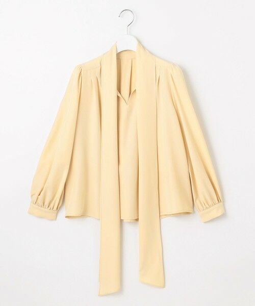 Feroux / フェルゥ シャツ・ブラウス | 【新色追加・洗える】ボリューム リボンタイ ブラウス | 詳細16