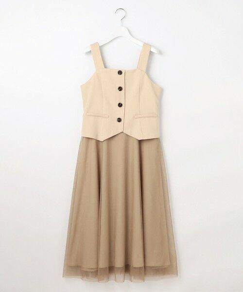 Feroux / フェルゥ ロング・マキシ丈スカート | フレアチュール ジャンパースカート | 詳細18