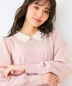 Feroux / フェルゥ ニット・セーター | 【洗える】襟付きニット プルオーバー