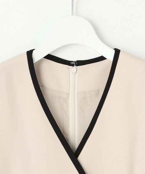 Feroux / フェルゥ ロング・マキシ丈スカート | 【洗える】バイカラートリム ジャンパースカート | 詳細3