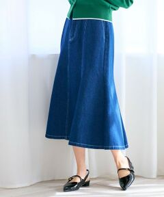 Feroux / フェルゥ デニムスカート | フレアレディーデニム スカート