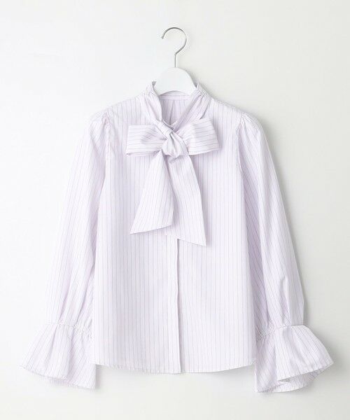 Feroux / フェルゥ シャツ・ブラウス | 【キレイ見えセットアップ対応】リボンタイ ブラウス | 詳細17