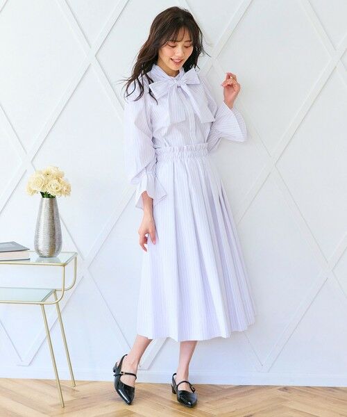 Feroux / フェルゥ シャツ・ブラウス | 【キレイ見えセットアップ対応】リボンタイ ブラウス | 詳細12