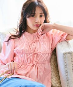 Feroux / フェルゥ シャツ・ブラウス | リボンギャザー ブラウス