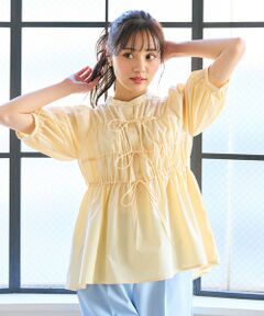 Feroux / フェルゥ シャツ・ブラウス | リボンギャザー ブラウス