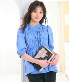 Feroux / フェルゥ シャツ・ブラウス | リボンギャザー ブラウス