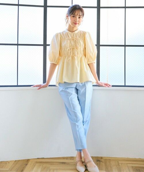 Feroux / フェルゥ シャツ・ブラウス | リボンギャザー ブラウス | 詳細9