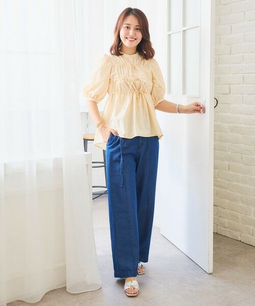 Feroux / フェルゥ シャツ・ブラウス | リボンギャザー ブラウス | 詳細11