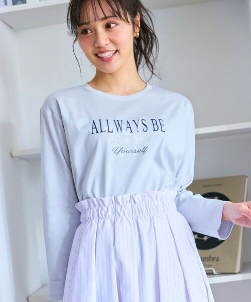 Feroux / フェルゥ カットソー | メッセージプリント・ロングスリーブTシャツ | 詳細7