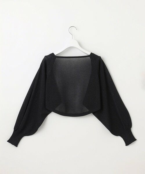 Feroux / フェルゥ カーディガン・ボレロ | ラメニット ボレロ | 詳細7