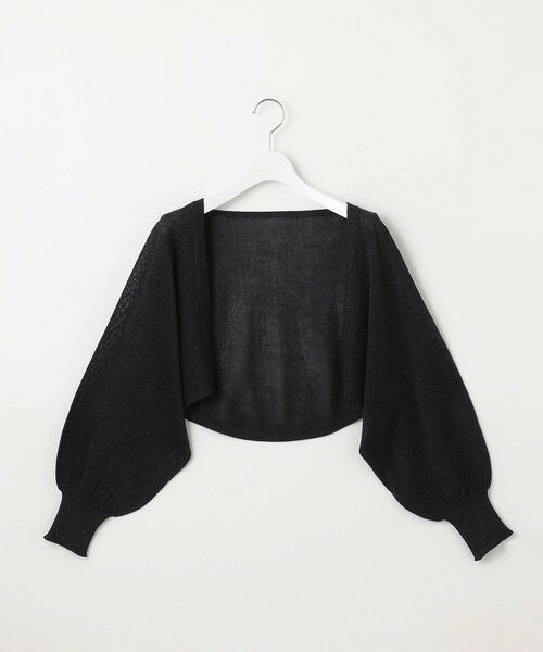 Feroux / フェルゥ カーディガン・ボレロ | ラメニット ボレロ | 詳細9