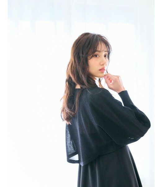 Feroux / フェルゥ カーディガン・ボレロ | ラメニット ボレロ | 詳細3