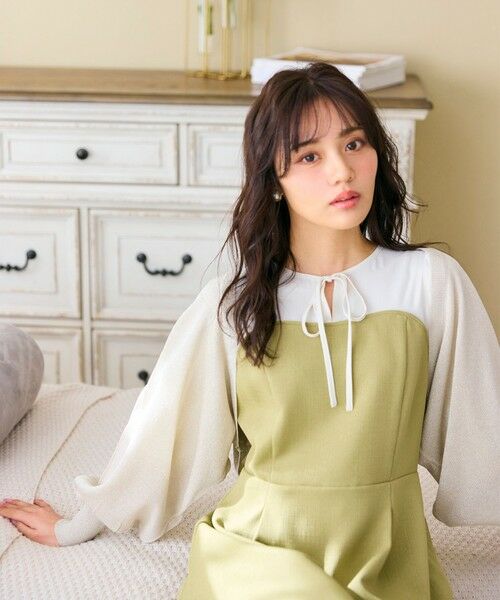 Feroux / フェルゥ カーディガン・ボレロ | ラメニット ボレロ | 詳細10