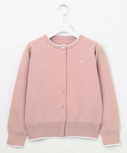 Feroux / フェルゥ カーディガン・ボレロ | ロゴ刺繍ニット カーディガン | 詳細4