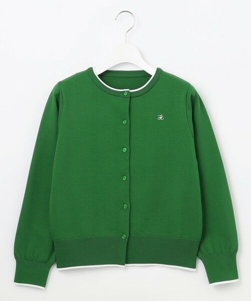 Feroux / フェルゥ カーディガン・ボレロ | ロゴ刺繍ニット カーディガン | 詳細7