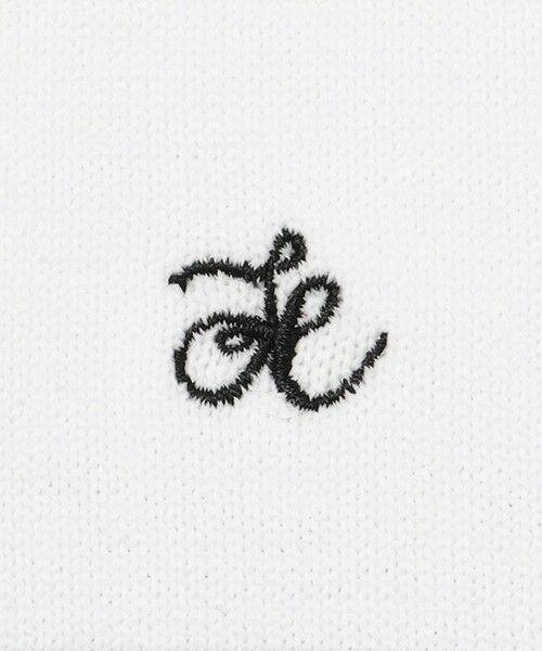 Feroux / フェルゥ カーディガン・ボレロ | ロゴ刺繍ニット カーディガン | 詳細12