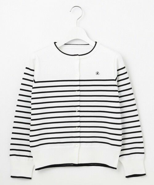 Feroux / フェルゥ カーディガン・ボレロ | ロゴ刺繍ニット カーディガン | 詳細10