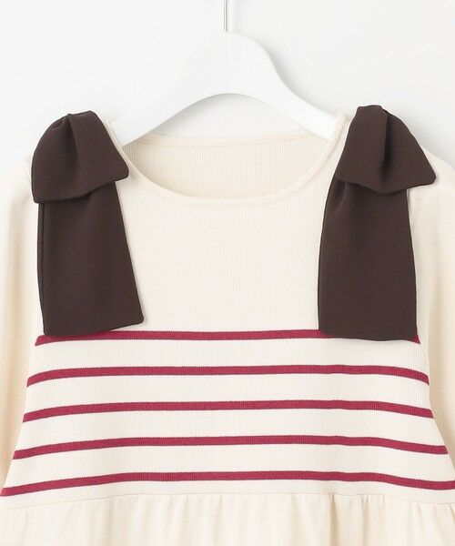 Feroux / フェルゥ ニット・セーター | 肩リボン ペプラムニット | 詳細10