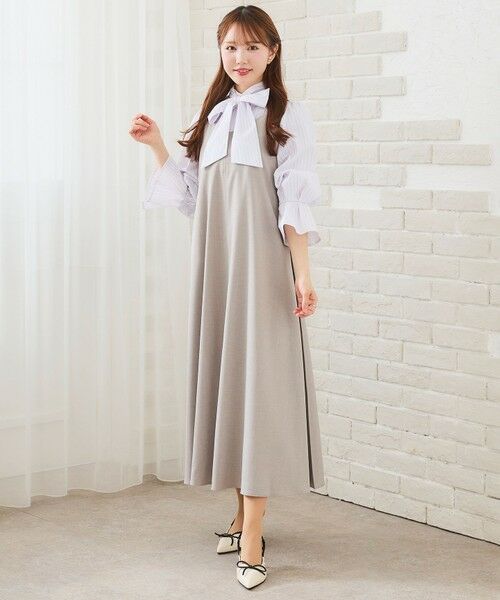 Feroux / フェルゥ ロング・マキシ丈スカート | ダブルストラップキャミ ドレス | 詳細13