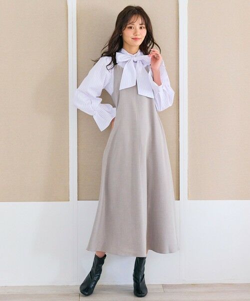 Feroux / フェルゥ ロング・マキシ丈スカート | ダブルストラップキャミ ドレス | 詳細2