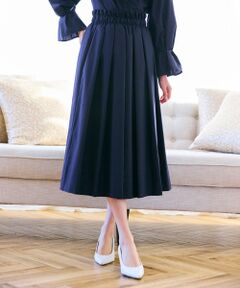 Feroux / フェルゥ ミニ・ひざ丈スカート | 【キレイ見えセットアップ対応】オールタック スカート