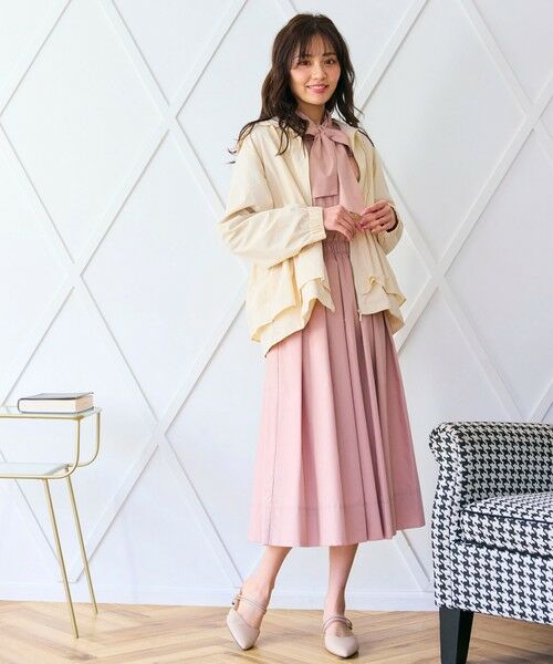 Feroux / フェルゥ ミニ・ひざ丈スカート | 【キレイ見えセットアップ対応】オールタック スカート | 詳細3