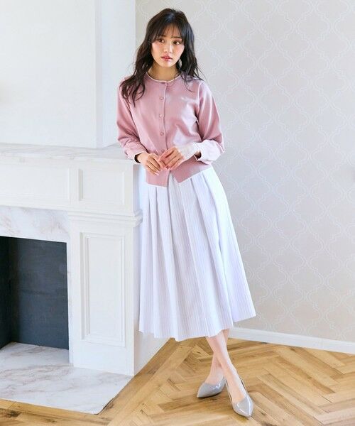 Feroux / フェルゥ ミニ・ひざ丈スカート | 【キレイ見えセットアップ対応】オールタック スカート | 詳細13