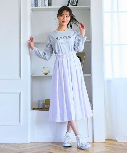 Feroux / フェルゥ ミニ・ひざ丈スカート | 【キレイ見えセットアップ対応】オールタック スカート | 詳細16