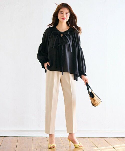 Feroux / フェルゥ シャツ・ブラウス | ダブルリボンシアー ブラウス | 詳細5