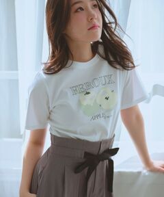 Feroux / フェルゥ カットソー | フルーツモチーフプリント Tシャツ