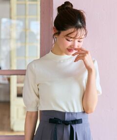 Feroux / フェルゥ ニット・セーター | シャイニーハーフスリーブ ニット