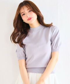 Feroux / フェルゥ ニット・セーター | シャイニーハーフスリーブ ニット