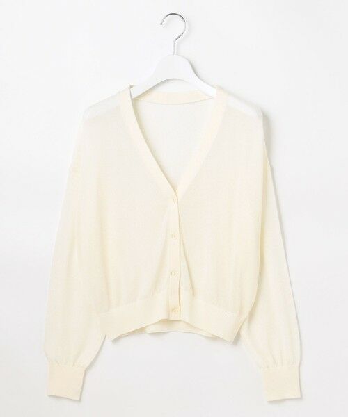 Feroux / フェルゥ カーディガン・ボレロ | シアーニット カーディガン | 詳細1