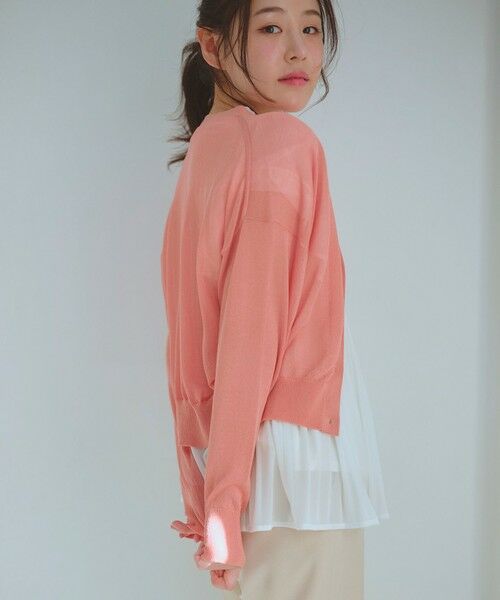 Feroux / フェルゥ カーディガン・ボレロ | シアーニット カーディガン | 詳細5