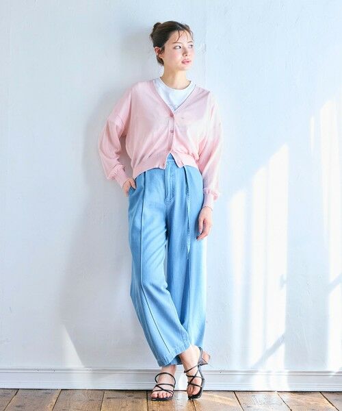 Feroux / フェルゥ カーディガン・ボレロ | シアーニット カーディガン | 詳細11