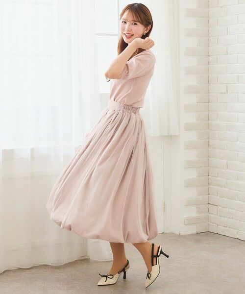 Feroux / フェルゥ ミニ・ひざ丈スカート | チュールレイヤード バルーンスカート | 詳細19