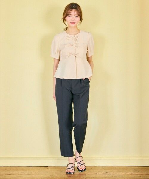 Feroux / フェルゥ シャツ・ブラウス | リボンブラウス ジャケット | 詳細1