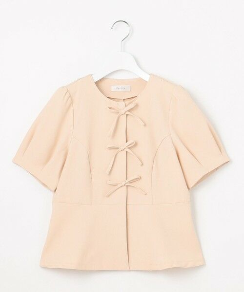 Feroux / フェルゥ シャツ・ブラウス | リボンブラウス ジャケット | 詳細12