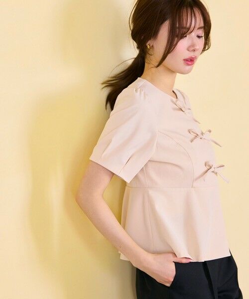 Feroux / フェルゥ シャツ・ブラウス | リボンブラウス ジャケット | 詳細2