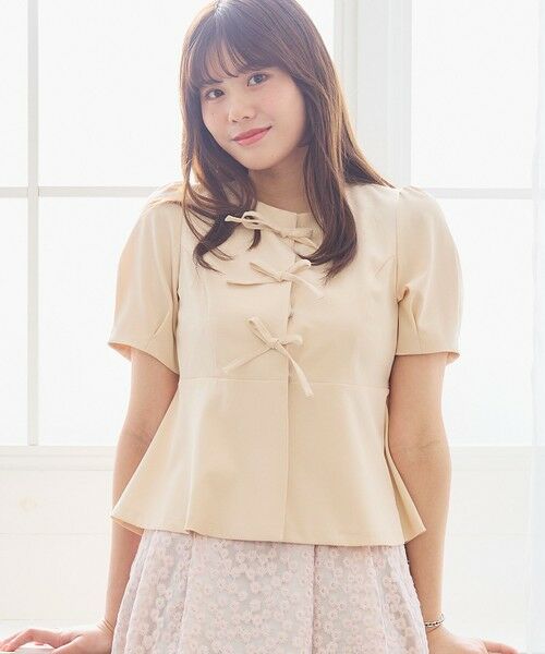 Feroux / フェルゥ シャツ・ブラウス | リボンブラウス ジャケット | 詳細5