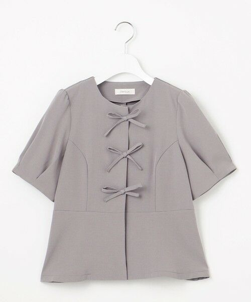 Feroux / フェルゥ シャツ・ブラウス | リボンブラウス ジャケット | 詳細19