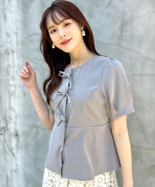 Feroux / フェルゥ シャツ・ブラウス | リボンブラウス ジャケット | 詳細13