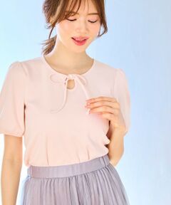 Feroux / フェルゥ カットソー | リボンアクセント Ｔシャツ