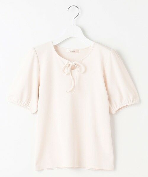 Feroux / フェルゥ カットソー | リボンアクセント Ｔシャツ | 詳細3