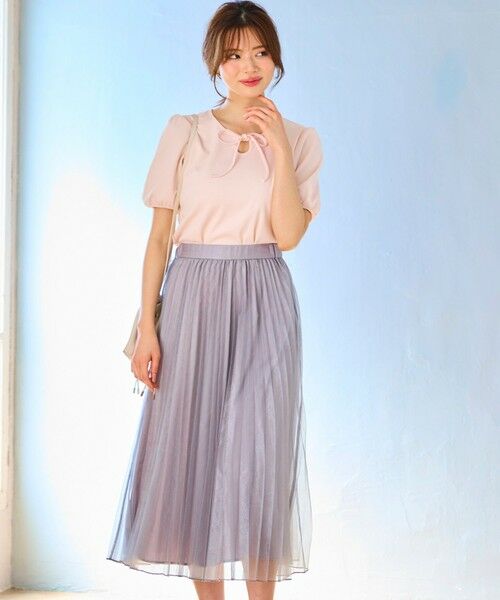 Feroux / フェルゥ カットソー | リボンアクセント Ｔシャツ | 詳細4