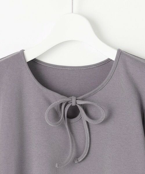 Feroux / フェルゥ カットソー | リボンアクセント Ｔシャツ | 詳細8