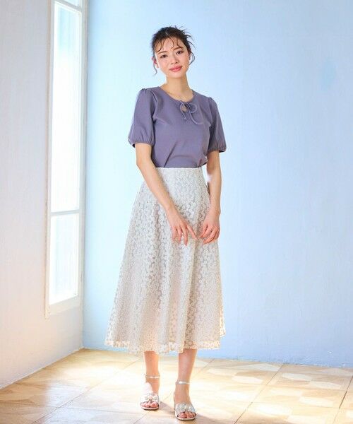 Feroux / フェルゥ カットソー | リボンアクセント Ｔシャツ | 詳細6