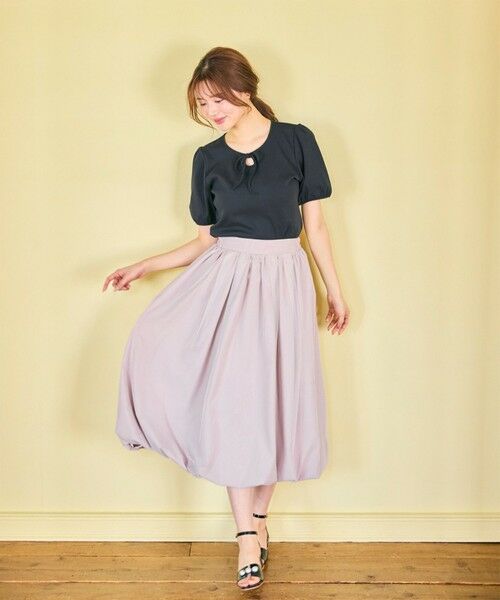 Feroux / フェルゥ カットソー | リボンアクセント Ｔシャツ | 詳細13